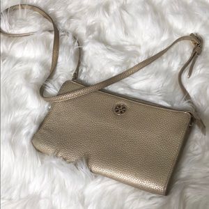 Tory Burch Gold cross body